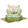 Hallmark Paper Wonder Get Well Soon Pop Up Card (Plants)