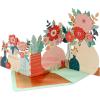 Hallmark Paper Wonder Mother’s Day Pop Up Card (Daisy Flower Bouquet) for Spring, Birthday, Thinking of You, Congrats, or Any Occasion(Displayable Accordion Fold Flowers)