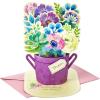 Hallmark Paper Wonder Mothers Day Pop Up Card (Purple Flower Bouquet, Beautiful in Every Way)(Blue Flower Bouquet  For Mom  You Are So Loved)