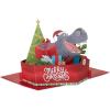 Hallmark Paper Wonder Musical 3D Pop-Up Christmas Card With Light (Happy Hippo Under the Tree)