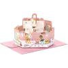 Hallmark Paper Wonder Pop Up Baby Shower Card for Girl (Nursery) Welcome New Baby Girl, Congratulations(Nursery)