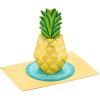 Hallmark Paper Wonder Pop Up Birthday Card, Thank You Card, Encouragement Card, All Occasion Card (Pineapple)(Pineapple)