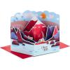 Hallmark Paper Wonder Pop Up Valentines Day Card for Husband, Wife, Boyfriend, Girlfriend (Mountain Lake)(Mountain Lake Canoe Pop Up)