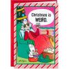 Hallmark Paper Wonder Shoebox Funny Pop Up Christmas Card (Christmas Cod Fish)(Funny Maxine  Christmas is Weird Card)