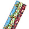 Hallmark Paw Patrol Christmas Wrapping Paper Rolls (3 Rolls: 105 Sq. Ft. Total) Gift Wrap for Kids, Grandchildren, Toddlers(Paw Patrol)