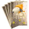 Hallmark Peanuts Thanksgiving Cards (4 Cards with Envelopes) Snoopy Parade Balloon(Snoopy Parade Balloon  4 Thanksgiving Cards)