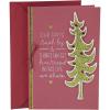 Hallmark Romantic Christmas Card for Husband, Wife, Boyfriend, Girlfriend (I Love You)(Woman I Love  Christmas Tree)