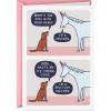 Hallmark Shoebox Funny Birthday Card (Cats Don’t Care)(White)