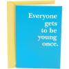 Hallmark Shoebox Funny Birthday Card (Young Once)