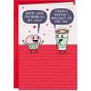 Hallmark Shoebox Funny Valentine’s Day Card for Significant Other (Fart in Your Sleep) for Anniversary, Love, Romantic Birthday, Sweetest Day(Muffin and Coffee Puns)