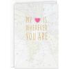 Hallmark Signature Anniversary Card for Wife or Girlfriend (Loved You Then, Love You Still)(My Heart is Wherever You Are)