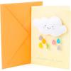 Hallmark Signature Baby Shower Card (Showered with Happy)(Showered with Happy)
