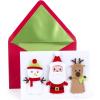 Hallmark Signature Christmas Card for Kid (Removable Finger Puppets)