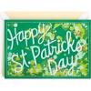 Hallmark Signature Easter Card (Watercolor Easter Egg)(St. Patrick’s Day  Shamrock Confetti)