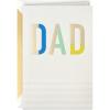 Hallmark Signature Fathers Day Card for Dad from Son or Daughter (Celebrate)(Ivory and Gold)