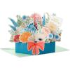 Hallmark Signature Paper Wonder Pop Up Anniversary Card (Beach)(Displayable Bouquet)