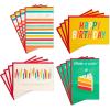 Hallmark Spiritual Birthday Card Assortment (36 Cards with Envelopes, 6 Designs) Blessed Birthday(Make a Wish)