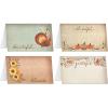 Hallmark Thanksgiving Place Cards for Table Setting (32 Mini Cards with Envelopes) Friendsgiving Party Supplies(Fall Thankful Placecards)