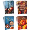Hallmark Thanksgiving Place Cards for Table Setting (32 Mini Cards with Envelopes) Friendsgiving Party Supplies(Hello Fall)
