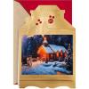 Hallmark Thomas Kinkade Musical Christmas Card With Light (Lantern, O Holy Night)