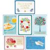 Hallmark Tree of Life Rosh Hashanah Card Assortment, Peace In Our Hearts (24 Cards with Envelopes)