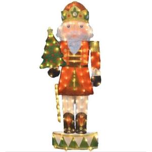 48 Inch Hallmark Keepsakes Christmas Noble Nutcracker Holiday Outdoor LED Yard Decor