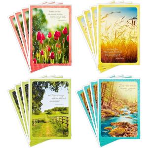 Dayspring Assorted Religious Sympathy Cards (Christian Prayers, 16 Cards and Envelopes)(Sympathy Cards)