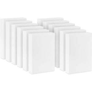 Hallmark 16″ Large Gift Boxes with Lids (12 White Robe Boxes) for Christmas, Birthdays, Holidays(1 Count (Pack of 12))