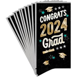 Hallmark 2025 Graduation Money or Gift Card Holders (10 Cards with Envelopes)(Class of 2024)