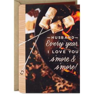 Hallmark Anniversary Card for Husband (S’mores)
