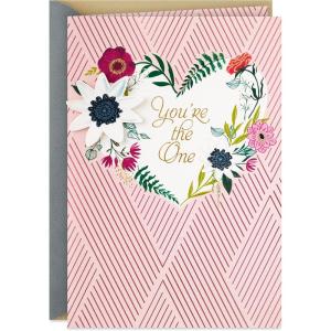 Hallmark Anniversary Card for Husband, Wife, Boyfriend, Girlfriend (Happy Place)(You’re the One)