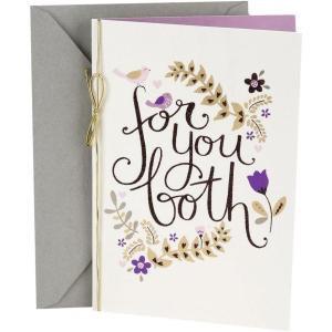 Hallmark Anniversary Greeting Card for a Couple (Birds and Flowers)(Birds and Flowers)