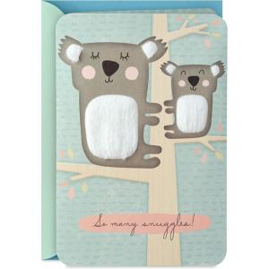 Hallmark Baby Shower Card for New Parents (Koalas, So Many Snuggles) Welcome New Baby, Congratulations, Gender Reveal
