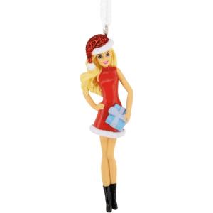 Hallmark Barbie Santa Christmas Ornament, Gifts for Barbie Fans