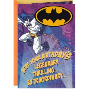 Hallmark Birthday Card (Batman Magnet)(Batman Magnet)