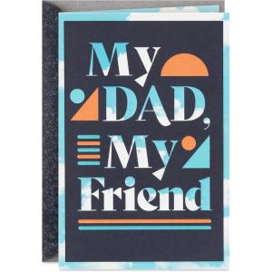 Hallmark Birthday Card to Father (Best Kind of Dad)(My Dad  My Friend)