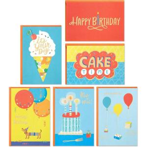 Hallmark Birthday Cards Assortment, 36 Cards with Envelopes (Celebrate)(Multicolor/Assorted)