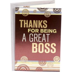 Hallmark Boss’s Day Card (Thanks)(You Want Me to Succeed)