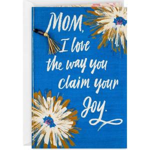 Hallmark DaySpring Religious Mother’s Day Card for Mom (Kindness, Beauty, Grace, Love)(Claim Your Joy)