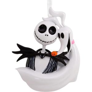 Hallmark Disney Tim Burton’s The Nightmare Before Christmas Jack Skellington and Zero Christmas Ornament(Jack Skellington & Zero)