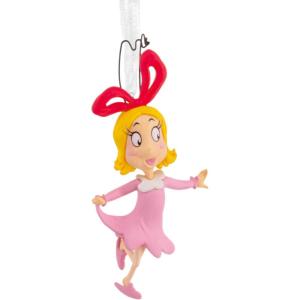 Hallmark Dr. Seuss’s How The Grinch Stole Christmas! Cindy-Lou Who Christmas Ornament, Christmas Movie Gifts