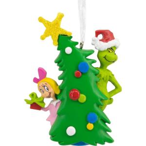 Hallmark Dr. Seuss’s How the Grinch Stole Christmas! Grinch With Cindy Lou Who Christmas Ornament