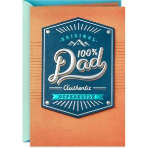 Hallmark Fathers Day Card (100% Loved)