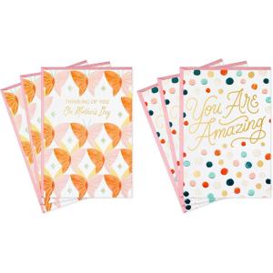 Hallmark Father’s Day Card Pack (6 Cards, 2 Designs) for Dads, Grandfathers, Uncles, Brothers(Amazing Mother’s Day)