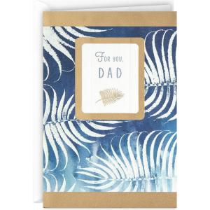 Hallmark Fathers Day Card for Dad from Daughter with Removable Magnet (Like Father, Like Daughter)(Some Words Aren’t Said Often Enough)