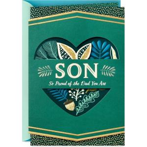 Hallmark Fathers Day Card for Son (So Proud)(Son  So Proud)