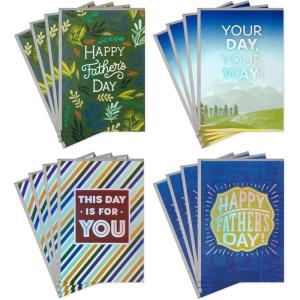 Hallmark Father’s Day Cards Assortment, Tools and Outdoors (16 Cards with Envelopes)