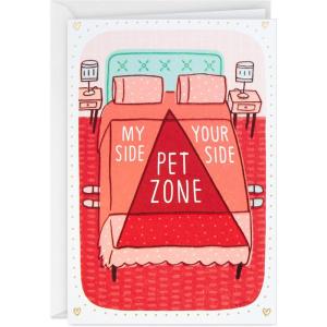 Hallmark Flirty Pop-Up Valentine’s Day Card (All I Need Is You) for Husband, Wife, Boyfriend, Girlfriend(Pet Zone)