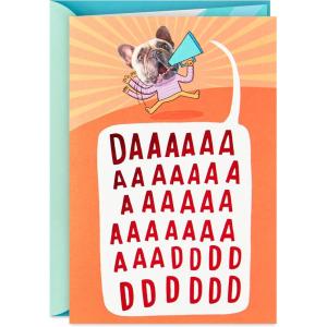 Hallmark Funny Birthday Card for Dad (French Bulldog)