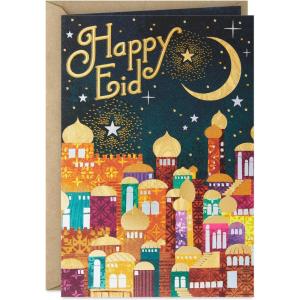 Hallmark Golden Thread Eid al-Fitr Greeting Card (Happy Eid)(Special Time of Year)